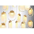 thumbnail image 2 of 37192-023 Eurofase Lighting Paget Round Chandelier 19 Light-Chrome Finish, 2 of 2