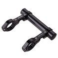 thumbnail image 1 of Eigraketly Extensor de manillar de bicicleta de 12-14cm, expansor de manillar de bicicleta de montaña, montaje de velocímetro, soporte de lámpara para Ciclismo negro, 1 of 1