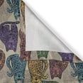 thumbnail image 4 of Ambesonne Tattoo Window Valance, Colorful Cats, 54" X 18", Multicolor, 4 of 5