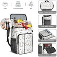 thumbnail image 4 of Family Cooler Backpack for Travel & Camping - High-Capacity 20L Leakproof Picnic Backpack with Multiple Pockets for Organization, 4 of 6