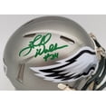 thumbnail image 2 of Herschel Walker Autographed Philadelphia Eagles Flash Silver Speed Mini Helmet Beckett BAS QR 202147, 2 of 3