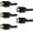 Privacy(With Lock), variant on 3 Pack Matte Black Door Handles, Keyless Interior Door Knobs, Privacy Door Lever Locksets for Bedroom Bathroom, Heavy Duty Square Door Lock, Reversible for Left&Right Handled Doors