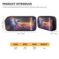 thumbnail image 5 of ZUXONGSY Dolphin Galaxy Print Backpack Set for Girls Boys 4 PCS School Bookbag for Kindergarten Elementary Preschool Middle Kids Schoolbags with Lunch Box Pencil Case and Water Bottle Holder Set, 5 of 6