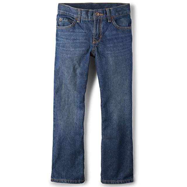 Jeans The Children's Place Basic Bootcut para niños, talla 16, delgado