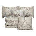 thumbnail image 1 of Comforter Set King Size  7-Piece Soft Bedding Quilt  Coverlet Bedspread with Traditional Floral Medallion Pattern for Bedroom, 1 of 4