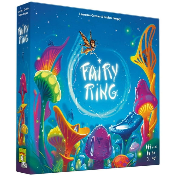Asmodee - Repos Production - Fairy Ring - Board Game - Fairy Village Building for Kids and Adults - 2 to 4 Players - Ages 8 and Up