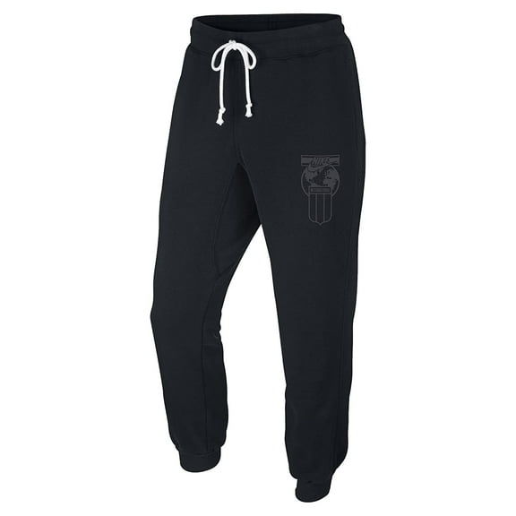Nike Mens Heritage Cuff Night Training Jogger Pants,Black/Sail,M