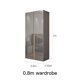 thumbnail image 1 of Light Luxury High-Gloss Wardrobe Simple Modern Bedroom Cabinet Four-Six-Eight Door Combination Closet Furniture For Clothes My Lux Decor Round, 1 of 20
