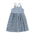 thumbnail image 1 of Robes pour Filles - Robe pour Tout-Petits, Enfants et Bébés Filles au Style Floral de Plage pour un Été Ensoleillé, 1 of 8
