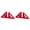 Red, variant on User Friendly Plastic Support Bracket for Projects and Workshops Keyboard Display Stand Durability Construction