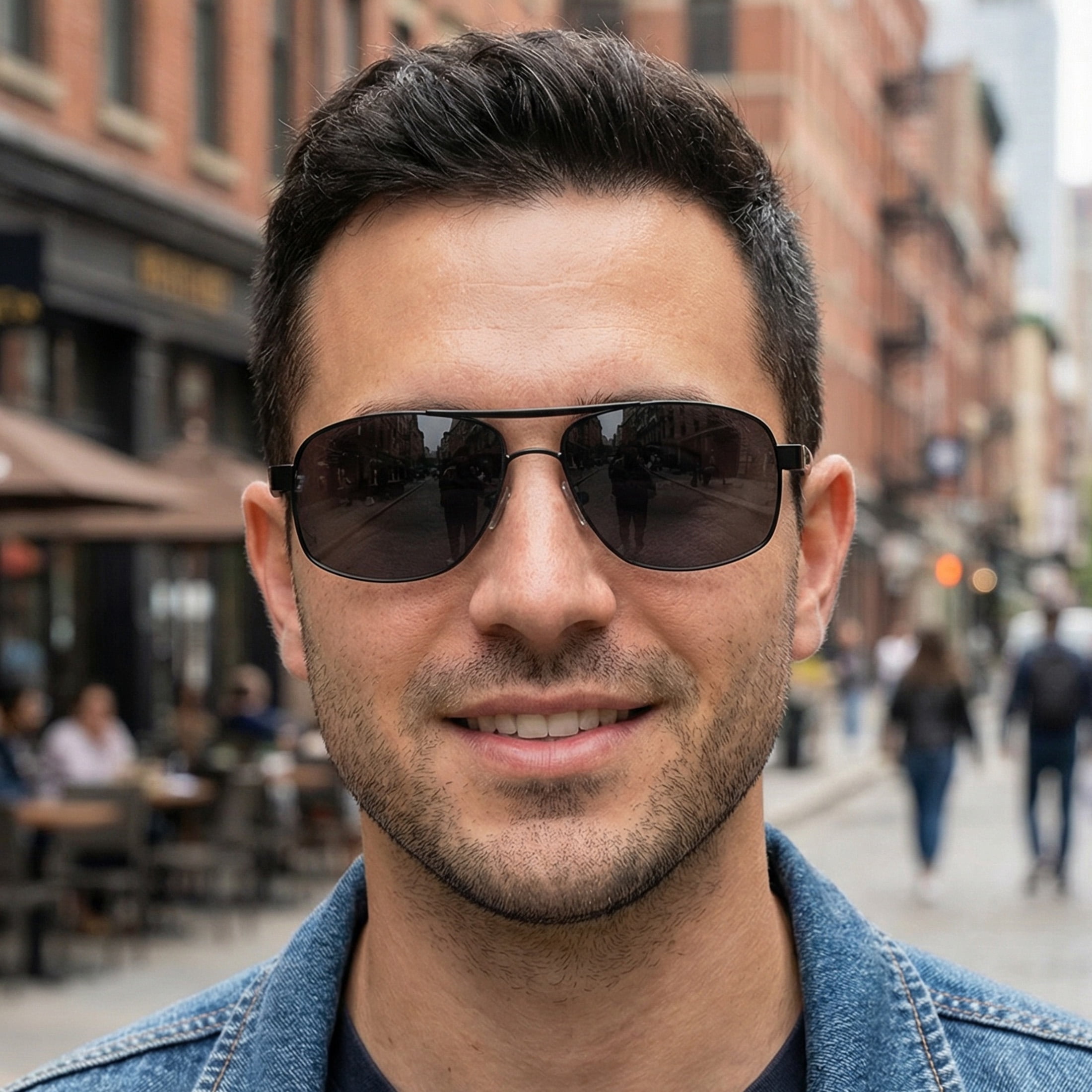 Eyefly Pulse Prescription Ready Bluetooth Rechargeable Mens Sunglasses, Matte Black, Includes Case