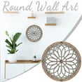 thumbnail image 2 of Pompotops Round Wall Art Wall Wall Pendant Wall Hanging Pattern Wall Decorations, 2 of 3