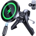 thumbnail image 1 of Cargador de coche MagSafe inalámbrico de 15 W para iPhone, color negro, 1 of 9