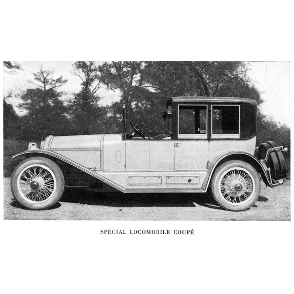Ad: Locomobile, 1919. /Namerican Advertisement For A Custom Locomobile Coup, Manufactured By The Locomobile Company Of America, 1919. Poster Print by  (18 x 24)