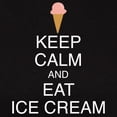 thumbnail image 3 of CafePress - Keep Calm And Eat Ice Crea Women's Classic T Shirt - Women's Traditional Fit Dark T-Shirt, 3 of 4