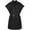 Black, variant on Children Boys And Girls Tunic Vintage Shirts Lace Up Shirt Blouse Tops Tunic Blouse Without Belt Black Kids Homewear 4 Years-5 Years