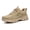Brown, variant on AUXDIQ Work Shoes Men Women Breathable Steel Toe Cap Industrial Trainers Lightweight Construction Sneakers Sport Shoes