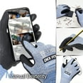 thumbnail image 2 of DEX FIT CRU553 Thin Blue Level 5 Cut Resistant Gloves (Firm Grip, Durable Foam, Large) - 1 Pair, 2 of 5