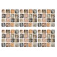 thumbnail image 1 of Peel and Stick Wall Tile for Kitchen Backsplash | Decorative Sticker Tile Backsplash | Kitchen Backsplash Tiles Peel & Stick Wall Stickers 8'' x 8'' (6 Sheets) | Self-Adhesive Tile, 1 of 8