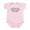Petal Pink, variant on CafePress - Poppi Wrapped Infant Bodysuit - Baby Light Bodysuit, Size Newborn - 24 Months
