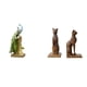 thumbnail image 1 of Estatua De Gato Pavo Real, Escultura De Animal, Figura Decorativa, Adorno De Escritorio, Sujetalibros, Centro De Mesa, Oficina, Inauguración De La Casa, Regalo De Cumpleaños, 1 of 8
