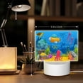 thumbnail image 6 of Kdxio Submarine And Landscape Rectangular Acrylic Night Light Acrylic Sleep Night Light Friend Gifts for Birthday Gifts for Women Teens Boys Girls, 6 of 9