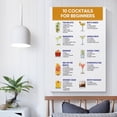 thumbnail image 5 of 10 Cocktail Mixology Recipe for Beginners Alcoholic Canvas Poster Wall Art Picture Prints Hanging Photo Gift Decor Home Posters Artworks 20x30inch(50x75cm), 5 of 6
