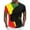 Multicolor, variant on Tops for Men under $5 Short Sleeved Round Neck Printed Shirt Multicolor M