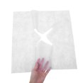 WASHWEPE 100Pcs White Disposable Cradle Covers for Massage Table Face ...