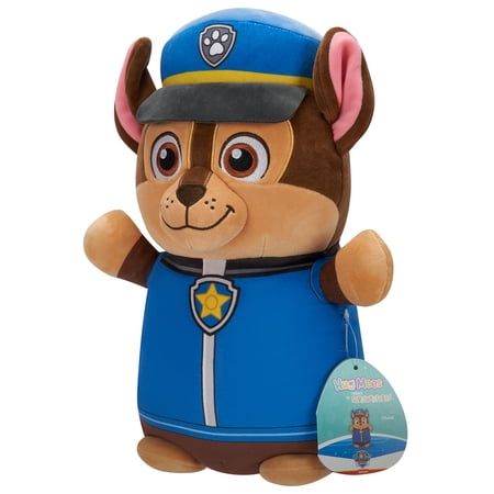 Squishmallows HugMees Paw Patrol Chase 14 Plush – Ultra-Soft Official Toddler Toy