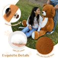 thumbnail image 6 of MorisMos 4.3ft Giant Teddy Bear Stuffed Animal Stuffed Big Teddy Bear Plush Toy, 6 of 6