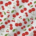 thumbnail image 5 of Fruit Shower Curtain for Bathroom Cute Sweet Cherry Shower Curtain Set with Hooks Home Bathroom Bathtubs Decor Waterproof Durable Fabric 72x72 Inches, 5 of 6