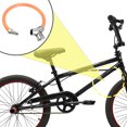 thumbnail image 2 of 39cmx12mm Bicicleta Cerraduras Cable Anti Robo Anillo Cerradura con Llave naranja Unique Bargains candados para bicicletas con cable, 2 of 8