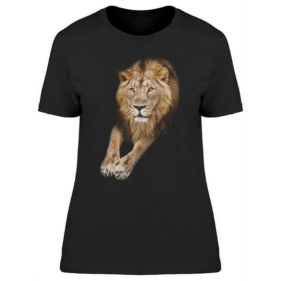 Cute African Lion T-Shirt Women -Image by Shutterstock, Female 3X-Large