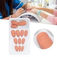 thumbnail image 1 of False Color Nails, Lightweight Artificial  Nails Delicate 24PCS Artificial Fingernails  For Parties F127,F128,F129,F131,F132, 1 of 8