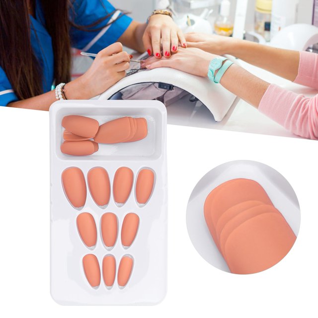 False Color Nails, Lightweight Artificial Nails Delicate 24PCS Artificial Fingernails For Parties F127,F128,F129,F131,F132