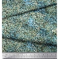 thumbnail image 2 of Soimoi Crepe Silk Fabric Leopard Animal Skin Printed Fabric 1 Yard 42 Inch Wide, 2 of 3