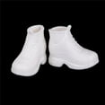 thumbnail image 4 of 10 Pairs White Doll Sneakers Shoes Dolls Accessories Gift, 4 of 6