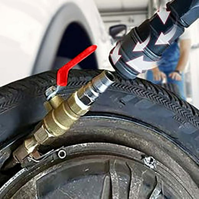 Birdeem Tire Deflator and Inflator,Quick Release Air Chuck for Precise Tire Pressure Control,Metal Valve Tool Fits Car Truck Suv Motorcycle Tires