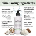 thumbnail image 4 of Vibriance Moisturizing Cleanser, Oil-to-Foam Face Wash with Niacinamide, Shea Butter for Mature Skin - Hydrating Gentle Facial Cleanser, Sensitive Face Wash, Sulfate-Free, 12 fl oz, 4 of 6