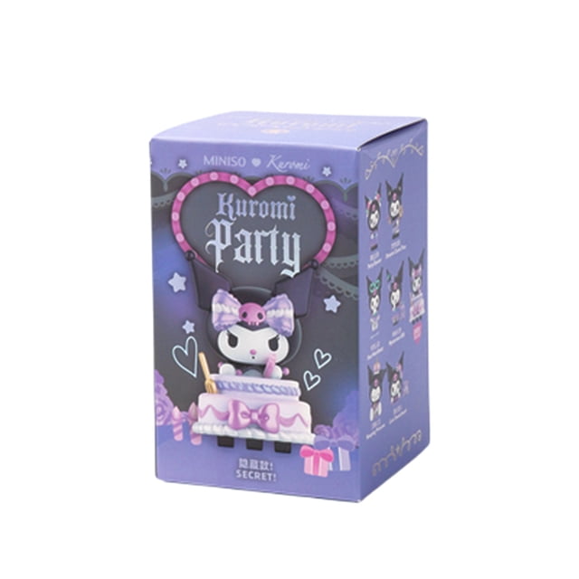 Caja misteriosa YUBINGJIE de Kuromi serie de cumpleaños PVC Unisex