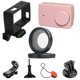 thumbnail image 2 of Lente UV de asiento en forma de J de manga 8 en 1 para Xiaomi Yi 4K + YI Lite-1946 (oro rosa), 2 of 7