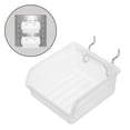 thumbnail image 1 of BRIGHTFUFU 4 Pcs Support de Rangement Pièces en Plastique Support d'Outils Transparent Atelier Maison, 1 of 8