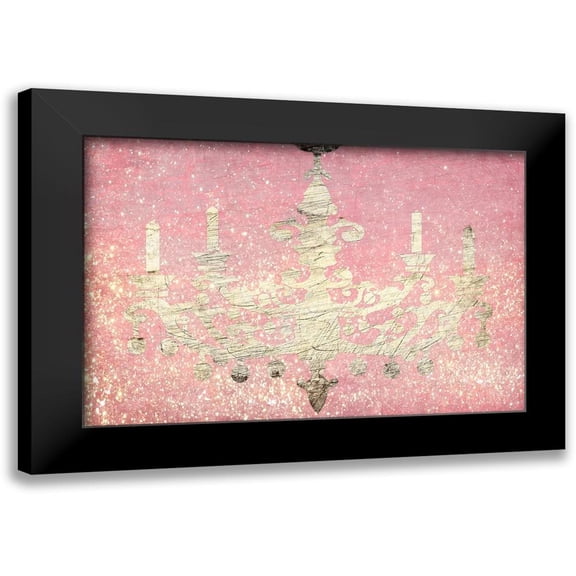 Kimberly, Allen 14x11 Black Modern Framed Museum Art Print Titled - Glitter Chandelier