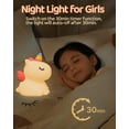 thumbnail image 7 of MYKOMI Unicorn lamp for Girls, Cute Night Light for Kids, Unicorn Night Light Girls Night Light, Unicorn Stuff for Girls, Unicorn Room Decor, Squishy Baby Kids Girls Night Light Lamp, 7 of 7
