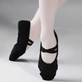 thumbnail image 4 of KAIYANG Zapatillas de ballet auténticas de primera calidad para bebés (niños pequeños/niños grandes) negras 30, 4 of 5