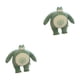 thumbnail image 3 of Vogacara Almohada de oso de peluche con cabeza pequeña, juguete de mapache con cuerpo de músculo grande, amigable con la piel, rana, elefante, Type1 NO1, 3 of 6