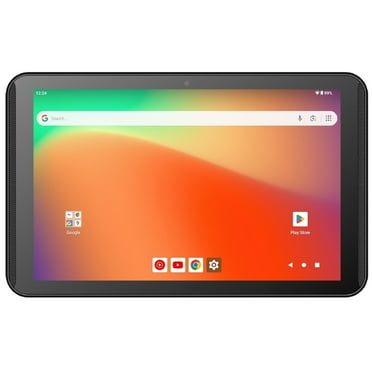 Visual Land Prestige 128GB 10.1" HD IPS Android 13 Quad-Core Tablet, 2GB RAM - Black