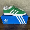 thumbnail image 1 of Ad-id-as Originals Gazelle Shoes Size 9 Green Sneakers BB5477 New In Box, 1 of 6