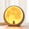 thumbnail image 4 of Luz ambiental de decoración de arte lunar., 4 of 5